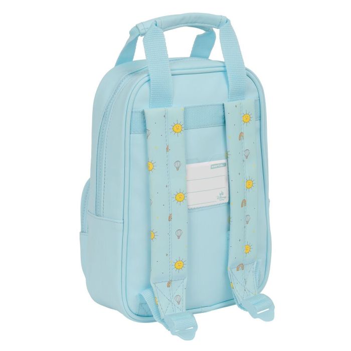 Mochila Escolar Mickey Mouse Clubhouse Baby Azul claro 20 x 28 x 8 cm 2 Mochila Escolar Mickey Mouse Clubhouse Baby Azul claro 20 x 28 x 8 cm 2