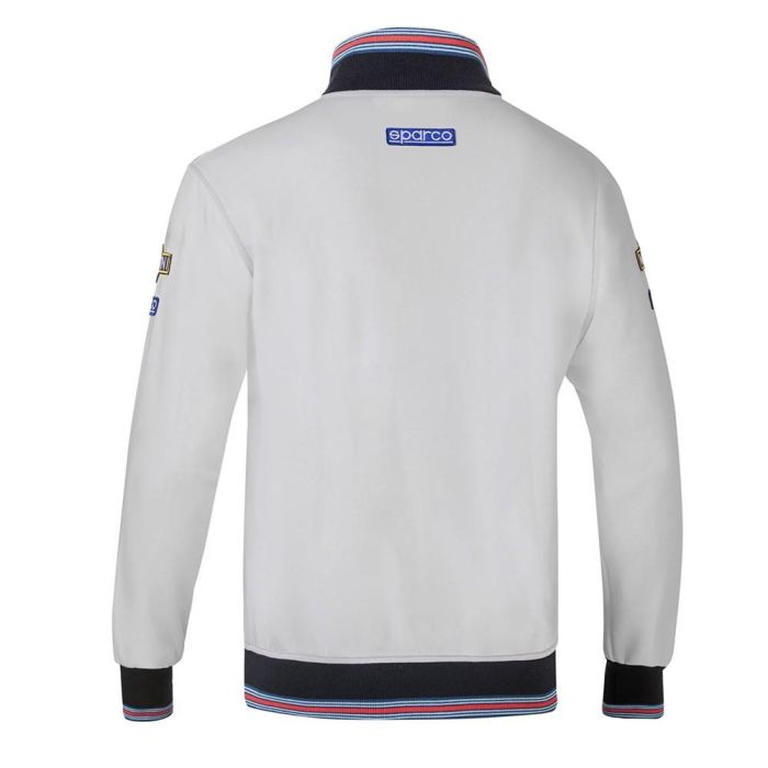 Sparco S01278MRGR2M Sudadera Martini-R Con Cremallera Talla M 100% Algodón 300 G M2 1
