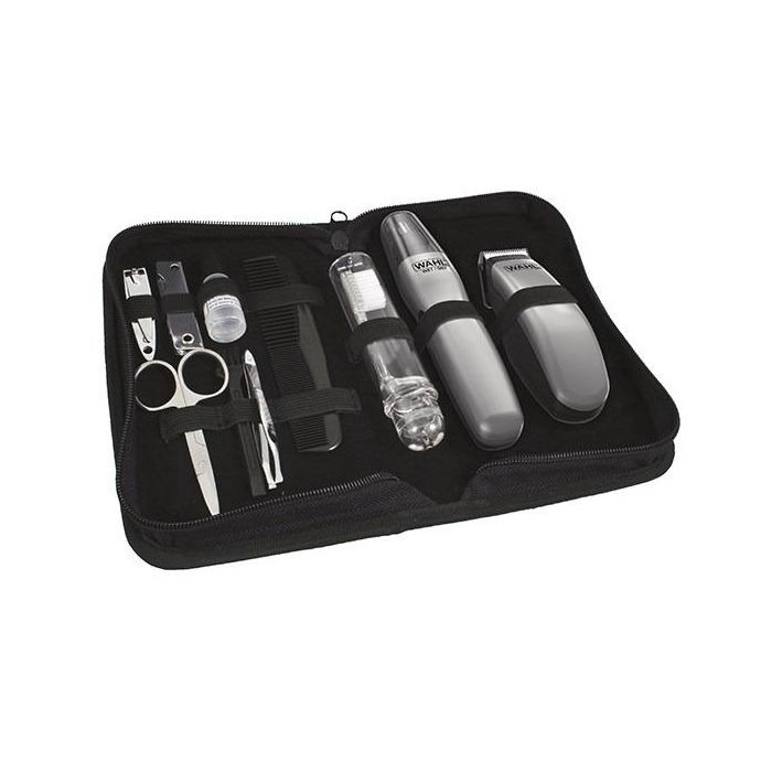 Cortabarbas + Recortadora De Nariz, Orejas Y Cejas Travel Kit WAHL 9962-1816 3