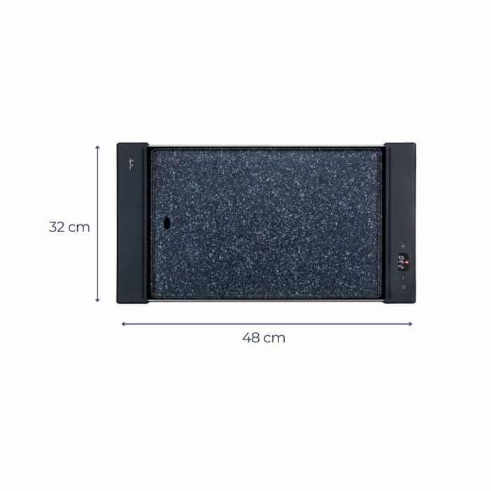 Plancha de Cocina JATA JEGR3000 Negro 2700 W 48 x 32 cm 6 Plancha de Cocina JATA JEGR3000 Negro 2700 W 48 x 32 cm 6