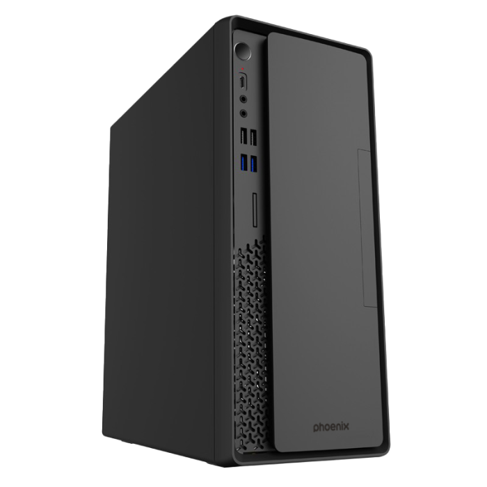 Phoenix Lite Evo Caja PC Sobremesa Compacta 15L Micro ATX con USB-C, 2x USB 3.0, Bahías 3.5/2.5/5.25 y Fuente TFX 0 Phoenix Lite Evo Caja PC Sobremesa Compacta 15L Micro ATX con USB-C, 2x USB 3.0, Bahías 3.5/2.5/5.25 y Fuente TFX 0