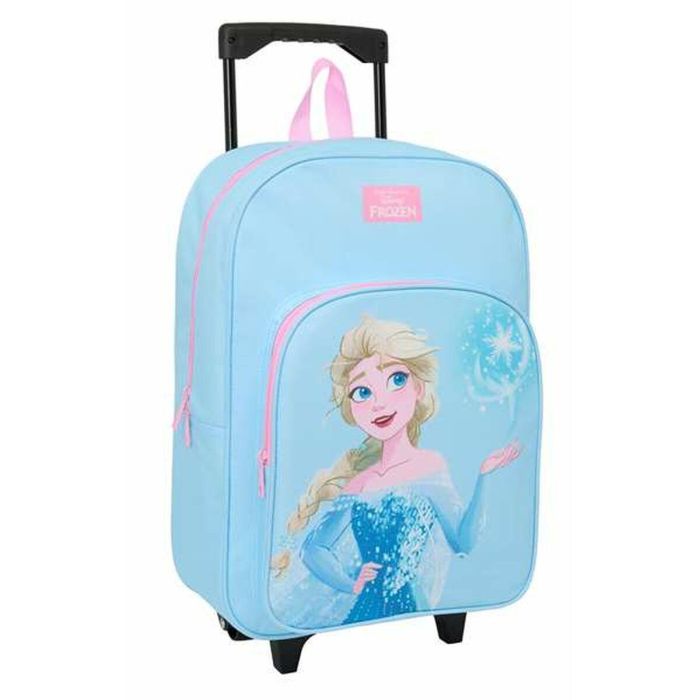 Safta Mochila grande con ruedas Frozen 32x42x14cm para niños a partir de 3 años