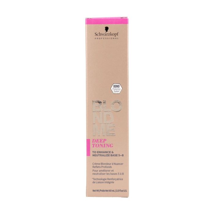 Schwarzkopf Blondme Matización Intensa Tono Turrón 60 ml Schwarzkopf Blondme Matización Intensa Tono Turrón 60 ml