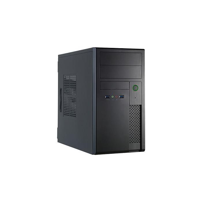 Chieftec XT-01B-350GPB Mini Tower Caja PC Negro 350W micro ATX 1
