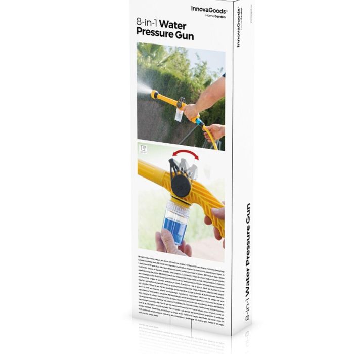 Pistola de Agua a Presión con Depósito 8 en 1 Forzater InnovaGoods 1 Pistola de Agua a Presión con Depósito 8 en 1 Forzater InnovaGoods 1