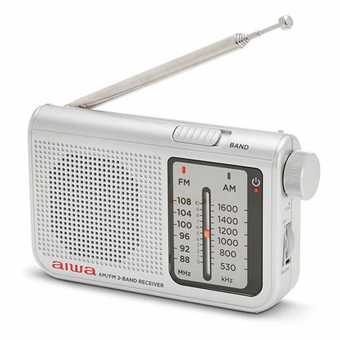 Radio Portátil Aiwa RS55SL Gris 0 Radio Portátil Aiwa RS55SL Gris 0