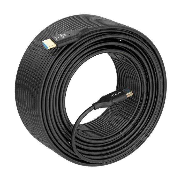 AISENS - CABLE HDMI V2.0 AOC PREMIUM ALTA VELOCIDAD / HEC 4K@60HZ 18GBPS, A/M-A/M, NEGRO, 30M 4 AISENS - CABLE HDMI V2.0 AOC PREMIUM ALTA VELOCIDAD / HEC 4K@60HZ 18GBPS, A/M-A/M, NEGRO, 30M 4
