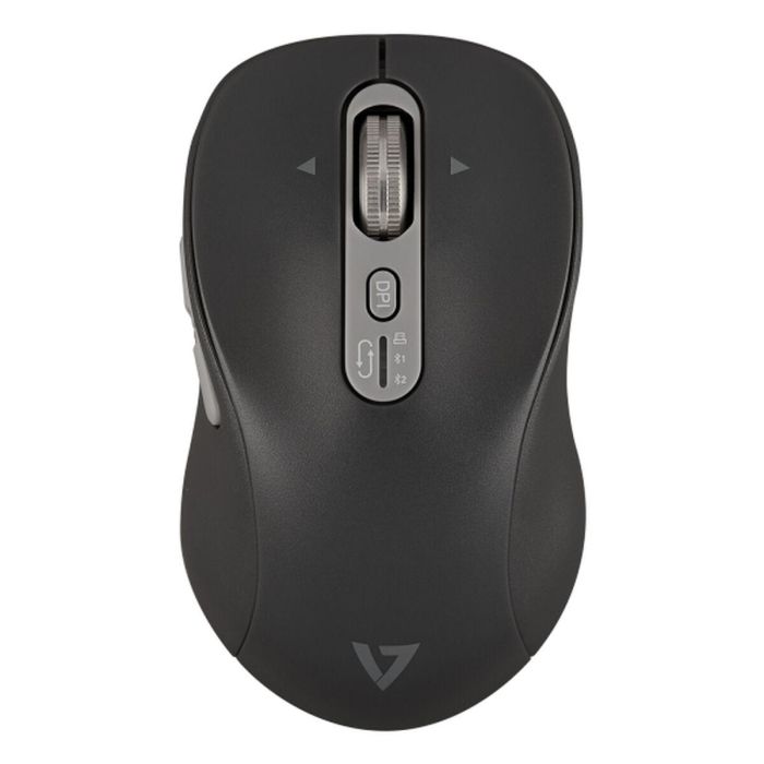 Ratón Bluetooth Inalámbrico V7 MW600BT Negro 1 Ratón Bluetooth Inalámbrico V7 MW600BT Negro 1