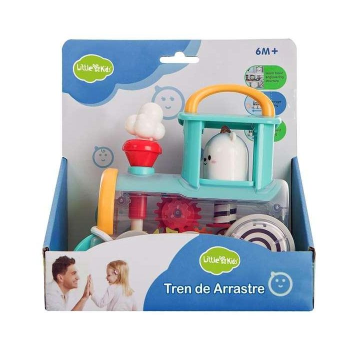 Creaciones Llopis Tren Arrastre 18x12x19 Juguete para 12+ meses Creaciones Llopis Tren Arrastre 18x12x19 Juguete para 12+ meses