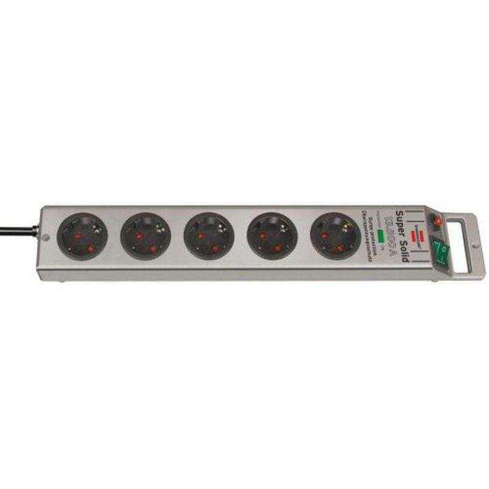Regleta Enchufes 5 Tomas con Interruptor Brennenstuhl Super-Solid 3600 W (2,5 m) 4