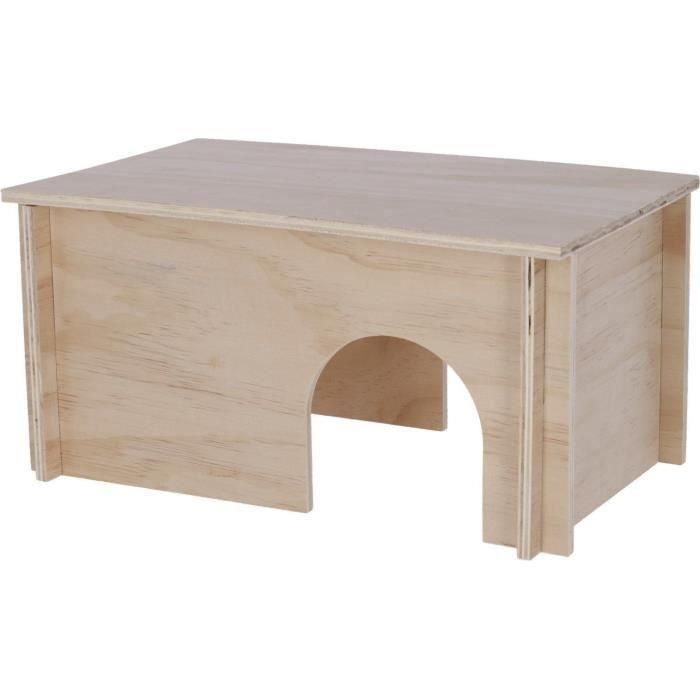 Refugio para roedores - Kerbl - Beige - Techo desmontable - Fácil montaje - Para hámsteres Refugio para roedores - Kerbl - Beige - Techo desmontable - Fácil montaje - Para hámsteres