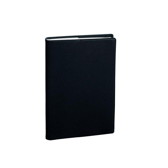 Agenda Anual (2026) Quo Vadis Minibest Sp Impala Sobrecubierta Cosida Tapa Simil Piel 75X140 S/V 2 Pag. Negro
