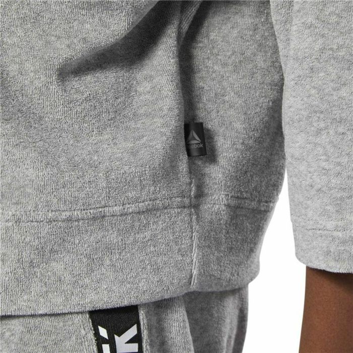 Sudadera con Capucha Mujer Reebok Wor Gris oscuro 1