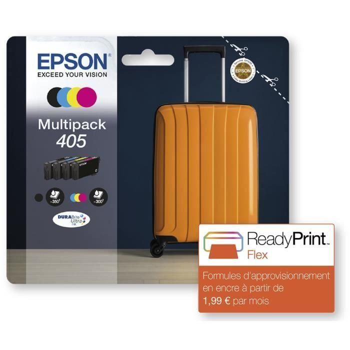 Epson Tinta Bk -C - M -Y Multipack Workforce Pro Wf-3820Dwf, Wf-3825Dwf, Wf-4820Dwf, Wf-4825Dwf, Wf-4830Dwf, Wf-7830Dtwf, Wf-7835Dtwf, Wf-7840Dtwf - Nº 405 2