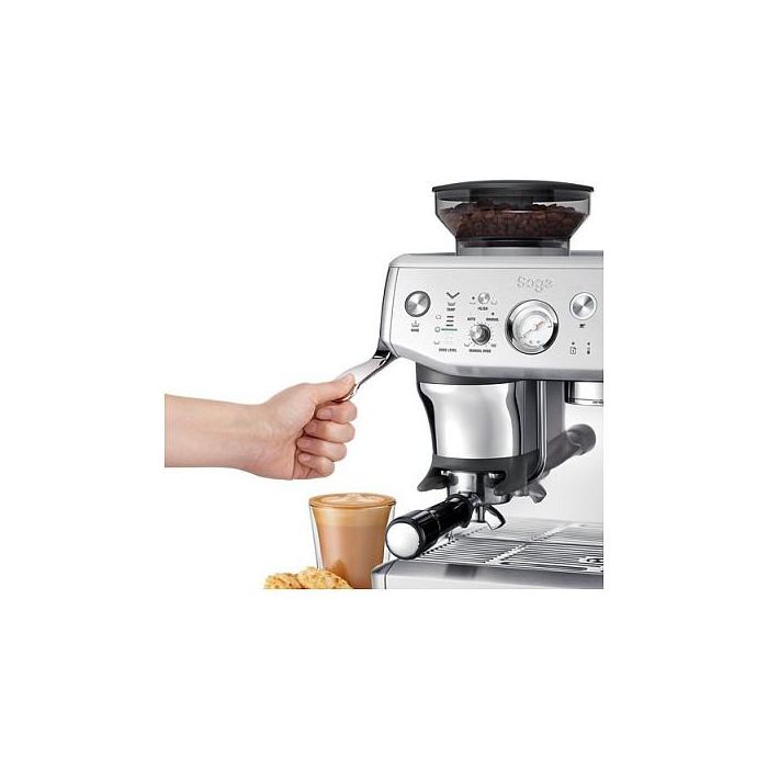 Sage SES876BSS4EEU1 Cafetera Barista Express Impress Café de Grano a Espresso en Menos de un Minuto Acero Inoxidable Cepillado