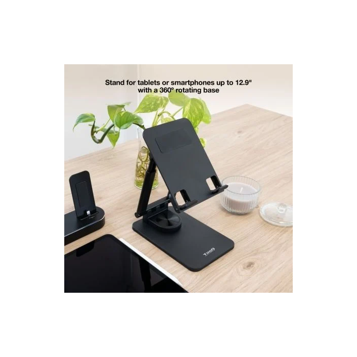 Tooq Soporte PH-HERMES-HALLEY para Smartphone y Tablet, Negro 2 Tooq Soporte PH-HERMES-HALLEY para Smartphone y Tablet, Negro 2