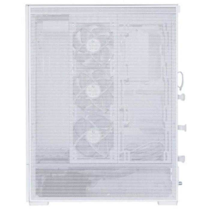Lian Li SUP01 Caja Ordenador Gaming ATX Cristal Templado Blanco - Diseño Vertical Compacto con Refrigeración Optimizada 2
