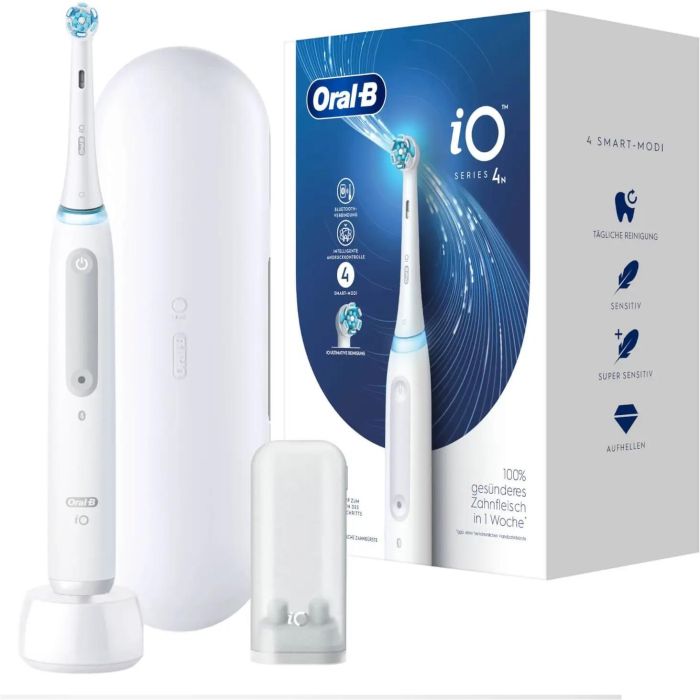 Oral-B iO Series 4 *Quite White* mit Reiseetui 0 Oral-B iO Series 4 *Quite White* mit Reiseetui 0