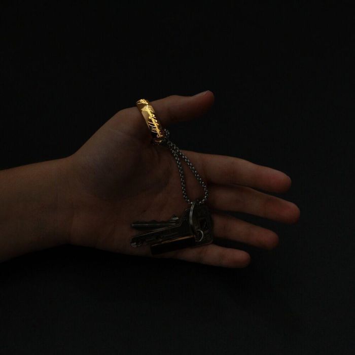 Llavero Anillo Unico El Señor De Los Anillos 4 Llavero Anillo Unico El Señor De Los Anillos 4