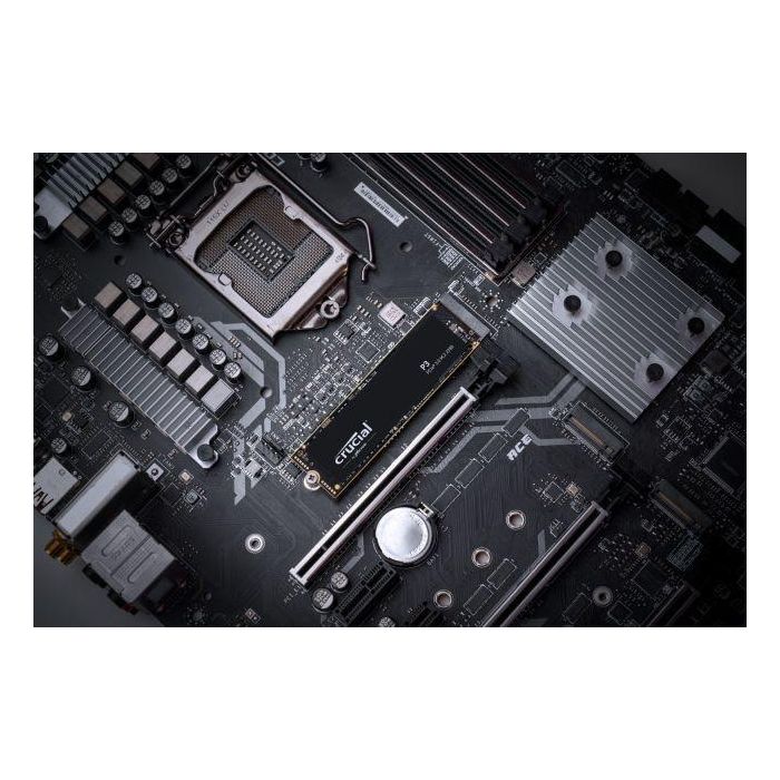 Crucial P3 SSD 4 TB M.2 (2280) NVMe PCIe Gen 3 x4 para PC y Portátil, Rendimiento Ultrarrápido 6x más Rápido que SATA 2