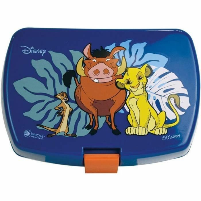 Fun House FUN3524550063607 Juego de Vajilla Disney El Rey León - Set con Vaso, Platos, Taza, Botella, Cubiertos y Caja Aperitivos 1