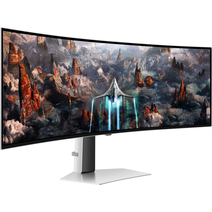 Samsung G93SC 49" Curvo OLED Dual QHD 5120x1440 240Hz 0.03ms DisplayHDR400 G-SYNC FreeSync Premium Pro Monitor Gaming 13