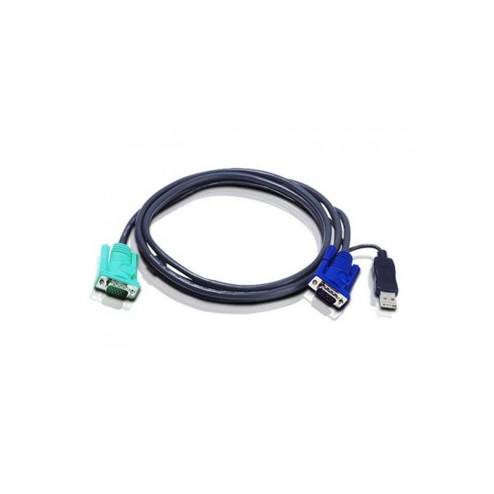 Aten 2L5205U cable para video, teclado y ratón (kvm) Negro 5 m Aten 2L5205U cable para video, teclado y ratón (kvm) Negro 5 m