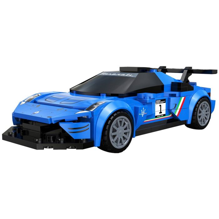 Deqube Maserati MC20 GT2 C55031W – Maqueta de Coche de Carreras a Escala 1:24, 240 Piezas, para Montar