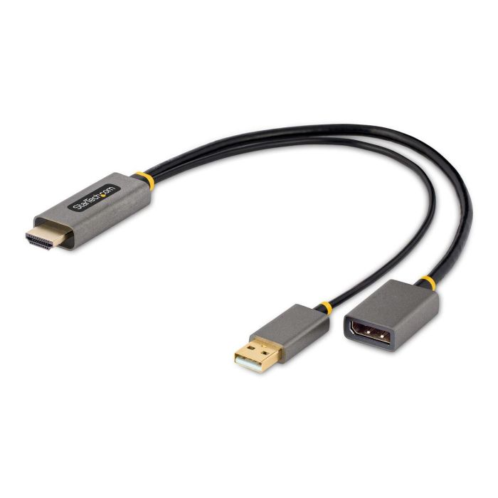 Adaptador DisplayPort a HDMI Startech 128 Gris