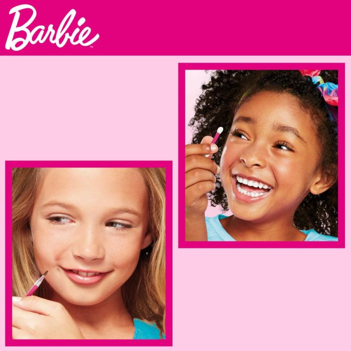 Set de Maquillaje Infantil Barbie Multicolor 35 Piezas 2