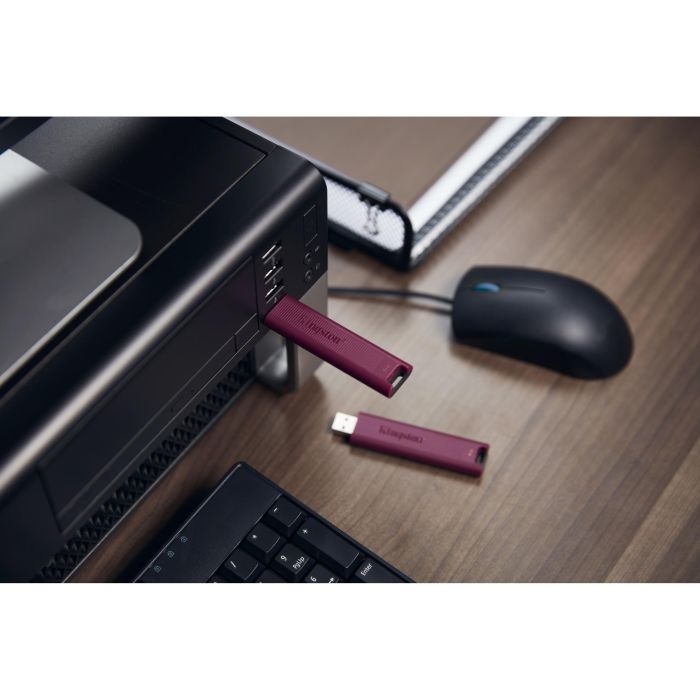 Kingston DataTraveler Max USB 3.2 Gen 2 1000GB Rojo DTMAXA/1TB - 1000MB/s Lectura, 900MB/s Escritura 4