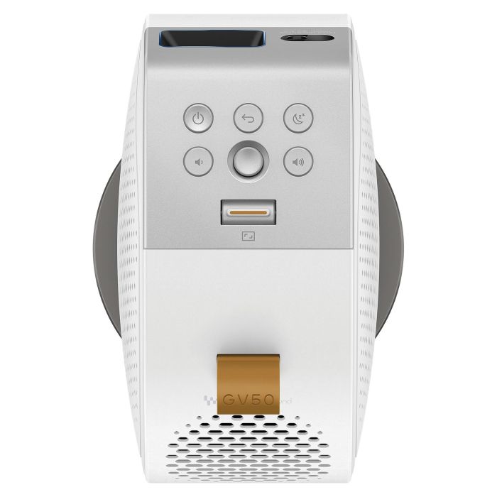 BenQ GV50 9H.JSR77.59E Videoproyector, Proyector de alcance estándar, 500 lúmenes ANSI, DLP, 1080p (1920x1080), Blanco