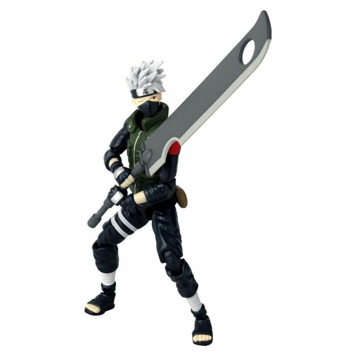 Figura Anime Heroes - Bandai - Naruto Shippuden - Kakashi Hatake (Cuarta Gran Guerra Ninja) - 17 cm 16