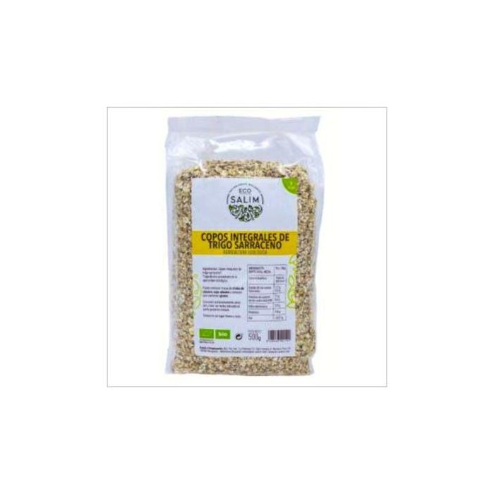 ECO SALIM Copos de Trigo Sarraceno Integrales Bio 500g Vegano