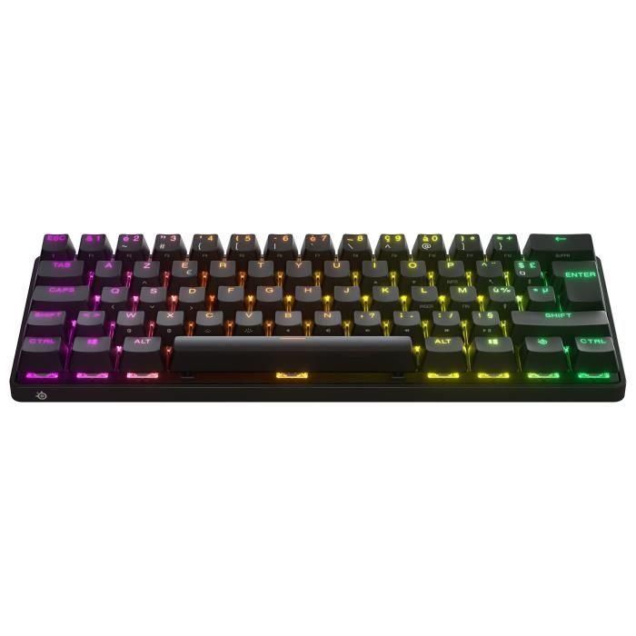 Teclado para juegos - AZERTY - STEELSERIES - Apex Pro Mini Wireless FR - Sin teclado numérico - Retroiluminado - Negro 2