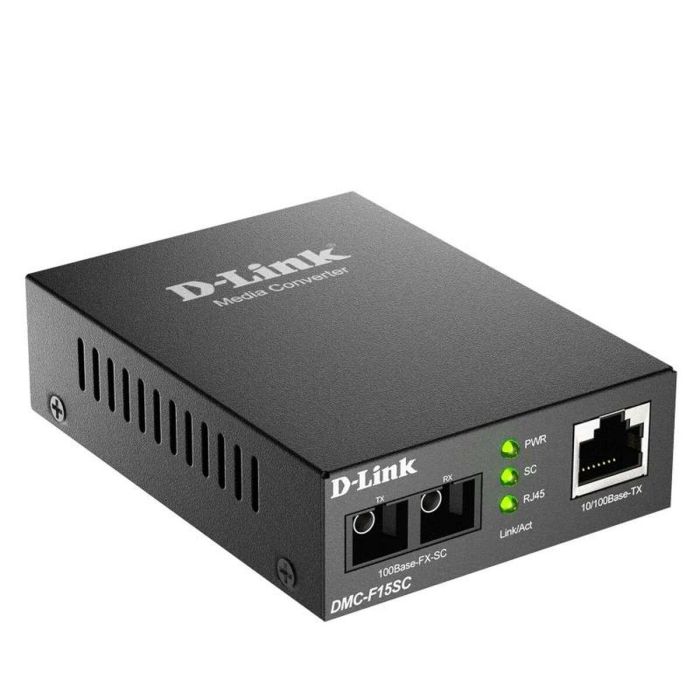 D-Link Convertidor Fibra F15Sc - Conversor de Medios 100 Mbit/s, 15000 m, 1310 nm 5 D-Link Convertidor Fibra F15Sc - Conversor de Medios 100 Mbit/s, 15000 m, 1310 nm 5