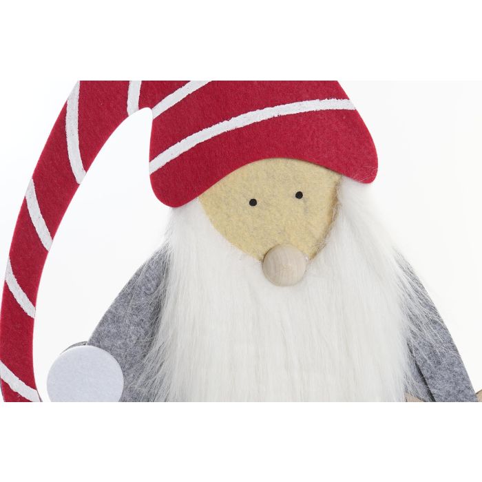 DKD Home Decor Figura de Navidad Tradicional Gnomo, 4 Unidades Surtidas, MDF y Fieltro, Rojo Gris Blanco, 39 cm Alto 1 DKD Home Decor Figura de Navidad Tradicional Gnomo, 4 Unidades Surtidas, MDF y Fieltro, Rojo Gris Blanco, 39 cm Alto 1