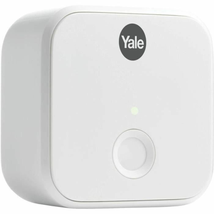 Yale Puente WiFi para acceso remoto 05/401C00/WH con Asistente de Voz Enchufe de 2 pines 16