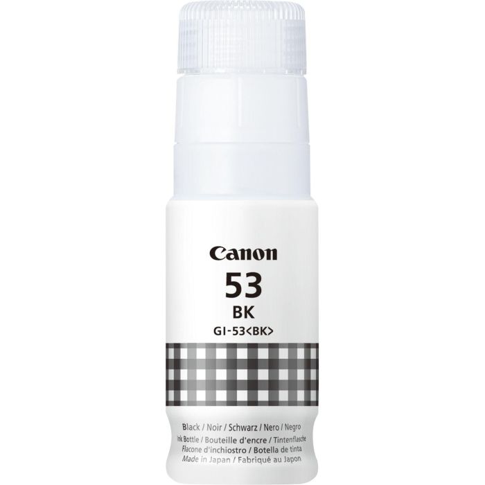 Canon GI-53BK Botella Tinta Negra 60 ml para PIXMA G650 G550
