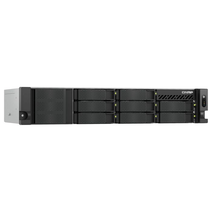 QNAP TS-855eU-8G NAS Rackmount de 8 bahías con Procesador Intel Atom C5125, 8GB RAM y 2x2.5GbE 3