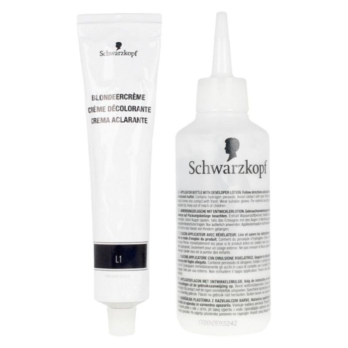 Schwarzkopf Mass Market Nordic Blonde L1 Aclarante Intensivo 0% Amoniaco 1 Schwarzkopf Mass Market Nordic Blonde L1 Aclarante Intensivo 0% Amoniaco 1