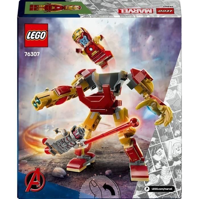 Armadura Robótica Iron Man Vs. Ultrón 76307 Lego Super 5 Armadura Robótica Iron Man Vs. Ultrón 76307 Lego Super 5