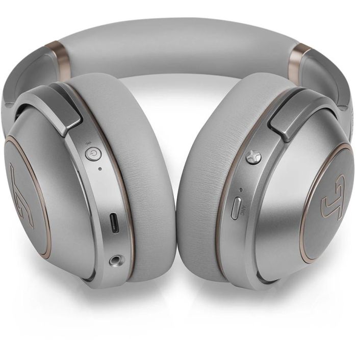 Teufel REAL BLUE PRO Auriculares inalámbricos Bluetooth Over-Ear Titanio Gris 2