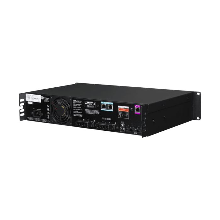 Entrada Analógica + Blu Link, 4 Canales, 600W Por Canal De Salida 6 Entrada Analógica + Blu Link, 4 Canales, 600W Por Canal De Salida 6