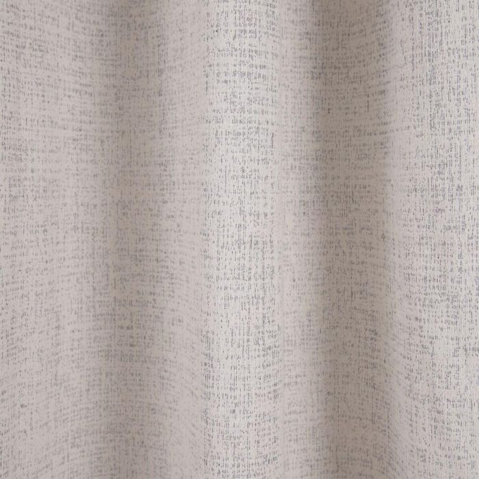 Cortina Beige Poliéster Plata 100 % algodón 140 x 260 cm 4