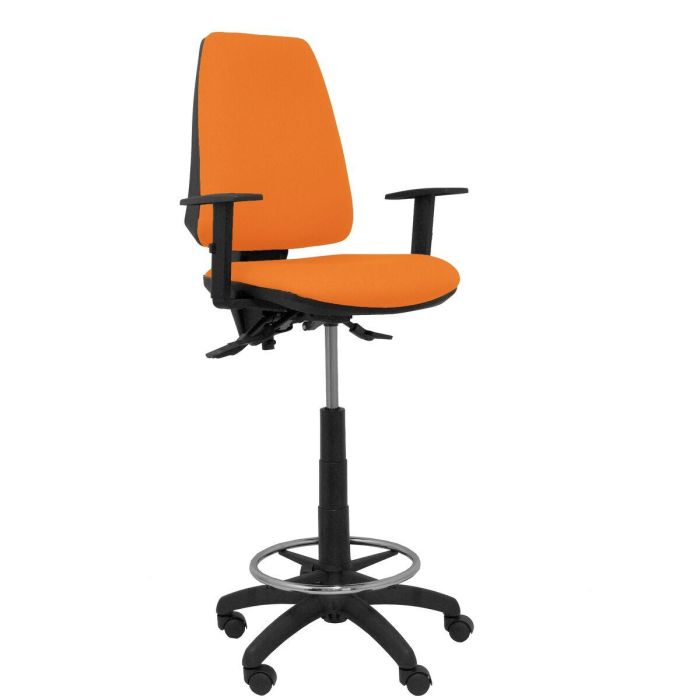 Taburete Elche Piqueras y Crespo 08B10RN Naranja PVC Taburete Elche Piqueras y Crespo 08B10RN Naranja PVC