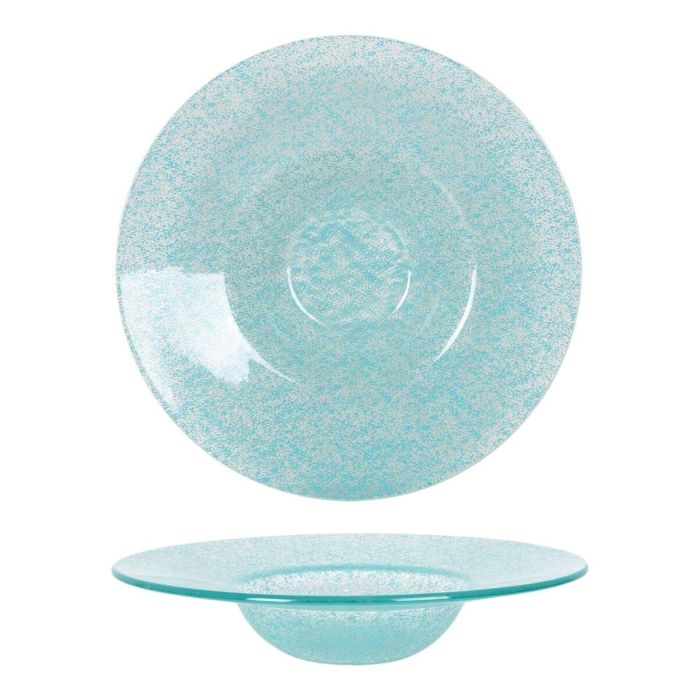 Plato Hondo Samaritaine Turquesa Ø 24 cm (6 Unidades) 5 Plato Hondo Samaritaine Turquesa Ø 24 cm (6 Unidades) 5