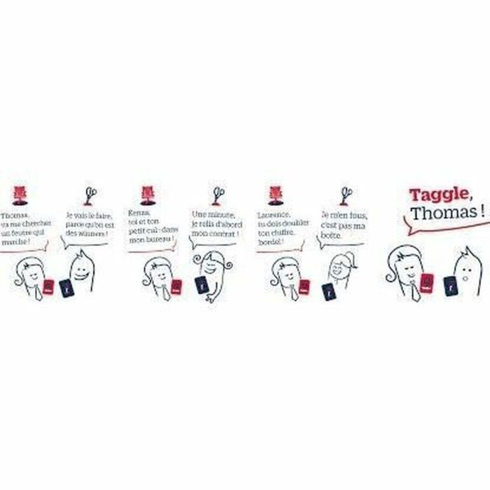 Juego de preguntas y respuestas Taggle Patrón 4