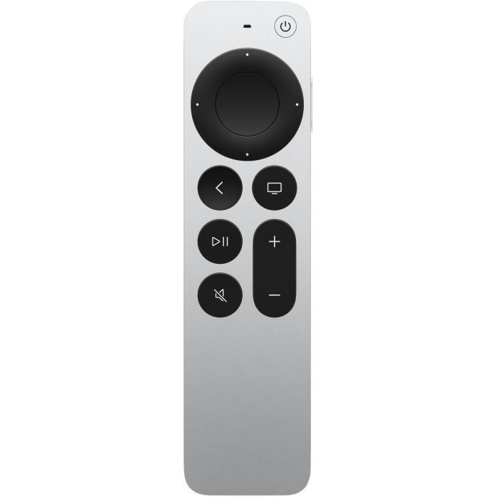 Apple MW5G3Z/A Siri Remote (3.ª Gen.) para Apple TV, Control Remoto IR/Bluetooth, Recargable, Negro/Plata