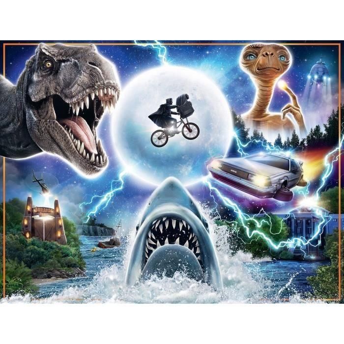 Ravensburger - Puzzle 2000 piezas - Películas de culto de Universal 2 Ravensburger - Puzzle 2000 piezas - Películas de culto de Universal 2